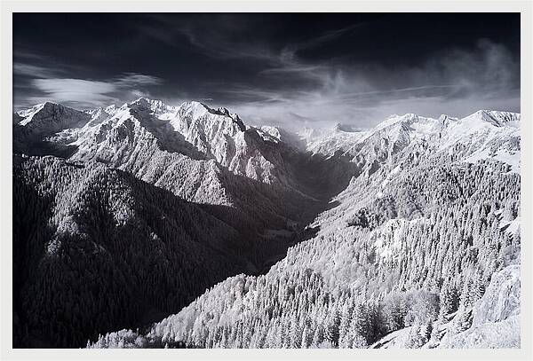 Bucegi Mountains In Winter