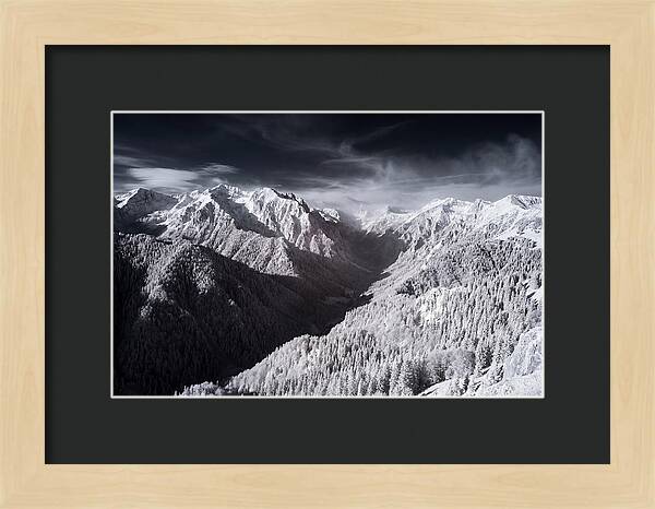 Bucegi Mountains In Winter