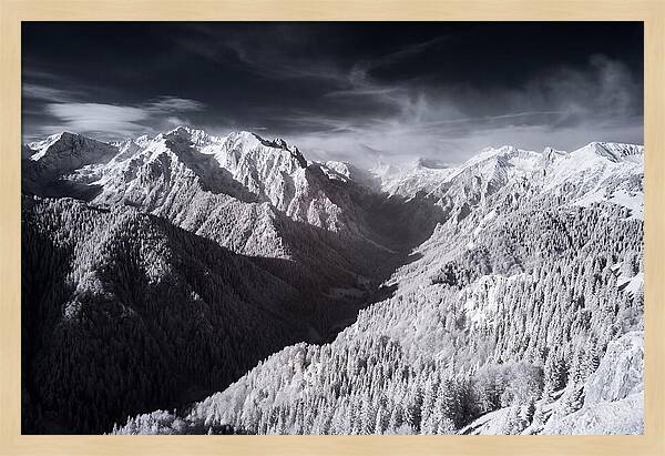 Bucegi Mountains In Winter