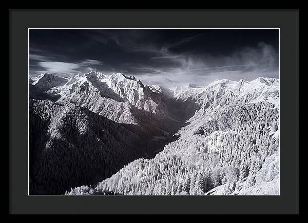Bucegi Mountains In Winter