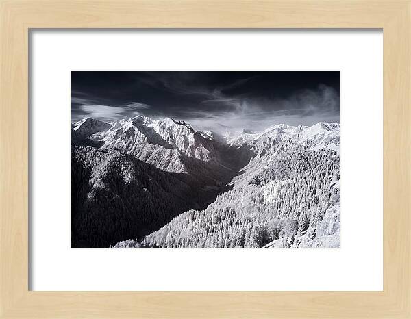 Bucegi Mountains In Winter