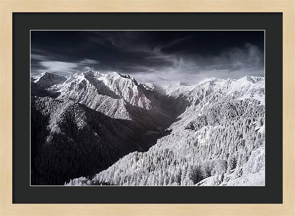 Bucegi Mountains In Winter