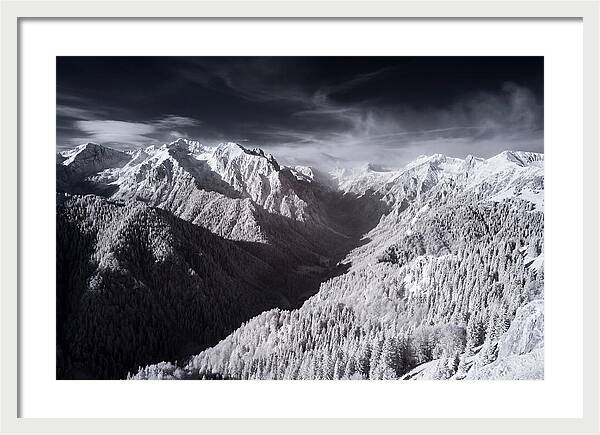 Bucegi Mountains In Winter