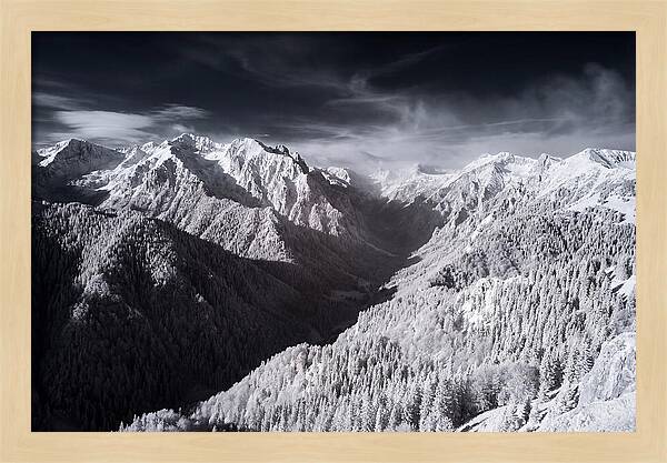 Bucegi Mountains In Winter