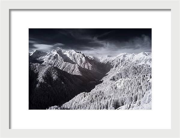 Bucegi Mountains In Winter