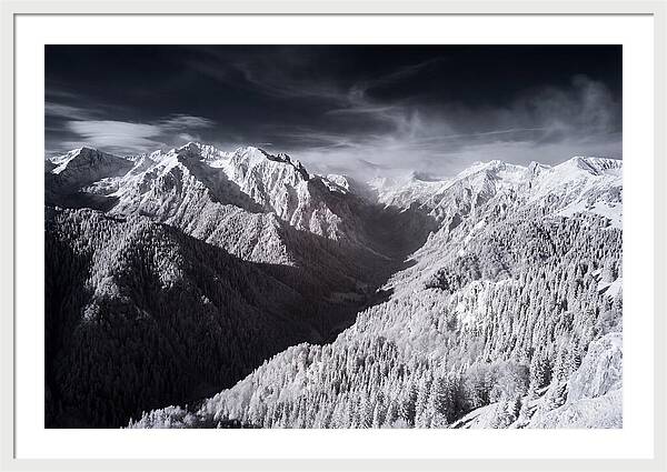 Bucegi Mountains In Winter