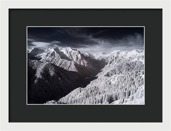 Bucegi Mountains In Winter