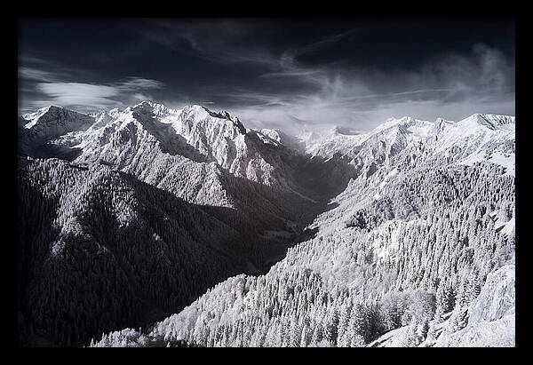 Bucegi Mountains In Winter