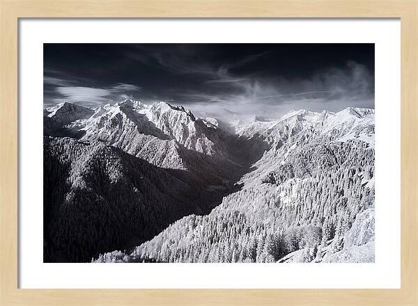 Bucegi Mountains In Winter