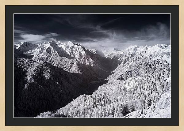 Bucegi Mountains In Winter