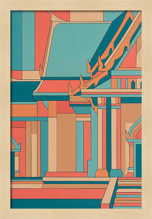 Buddhist Temple Geometry
