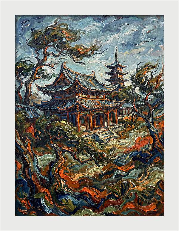 Buddhist Temple Serenity