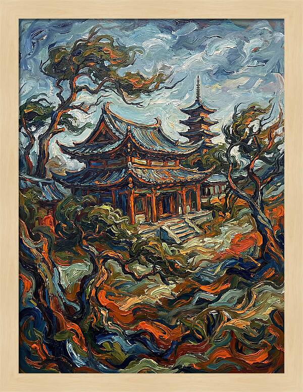 Buddhist Temple Serenity