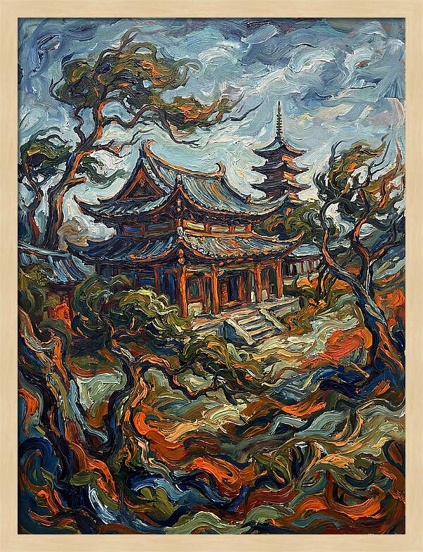Buddhist Temple Serenity