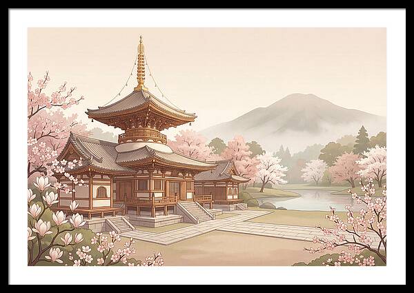 Buddhist Temple Serenity