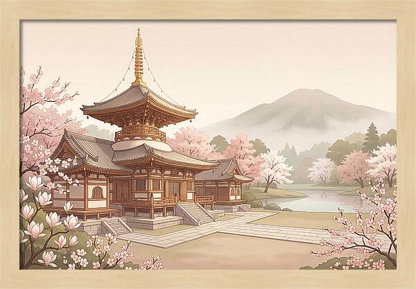 Buddhist Temple Serenity