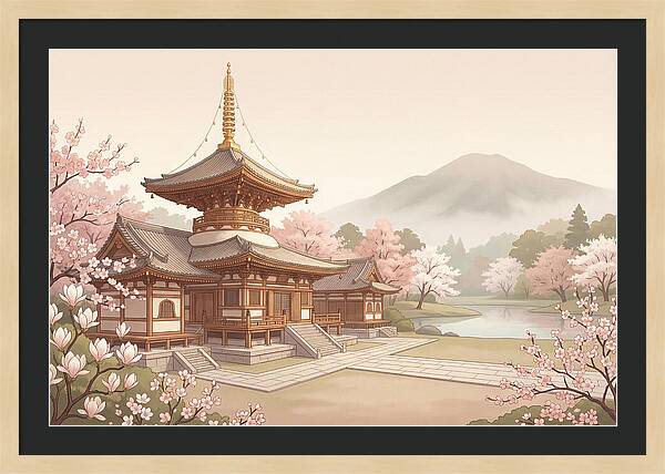 Buddhist Temple Serenity