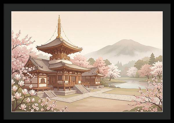 Buddhist Temple Serenity