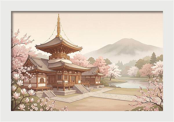Buddhist Temple Serenity