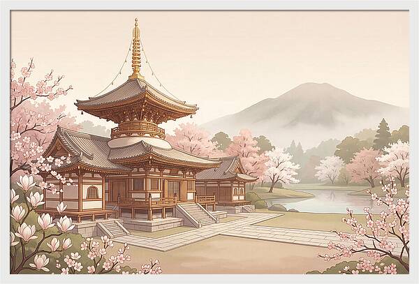 Buddhist Temple Serenity