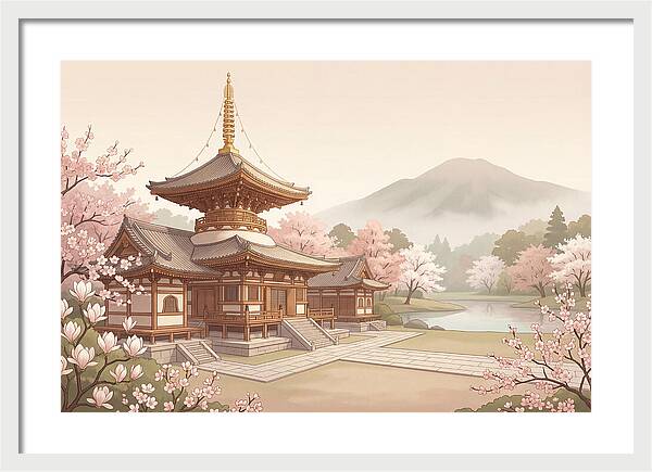 Buddhist Temple Serenity