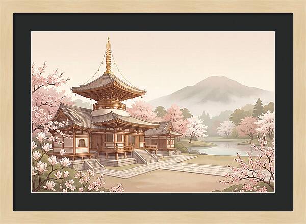 Buddhist Temple Serenity