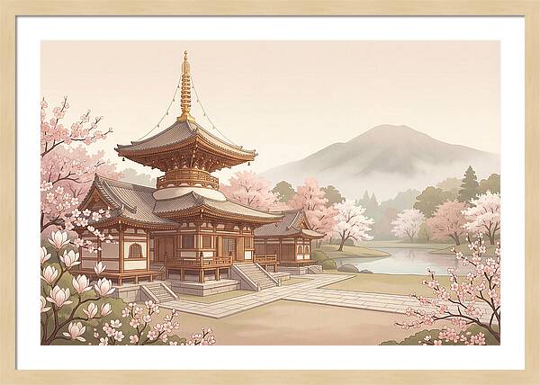 Buddhist Temple Serenity