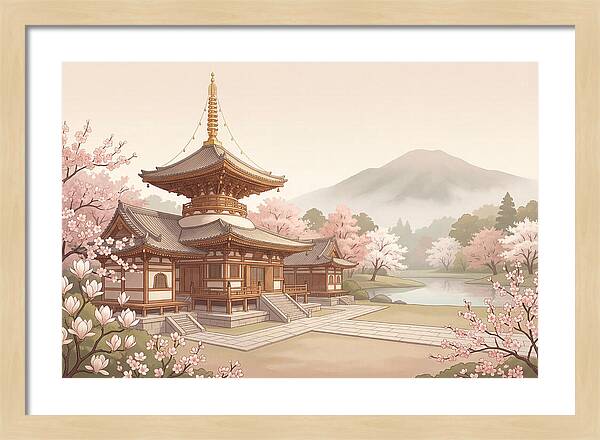 Buddhist Temple Serenity