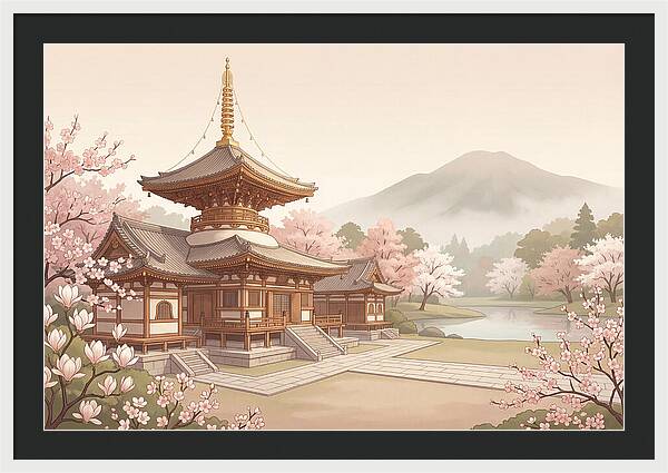 Buddhist Temple Serenity
