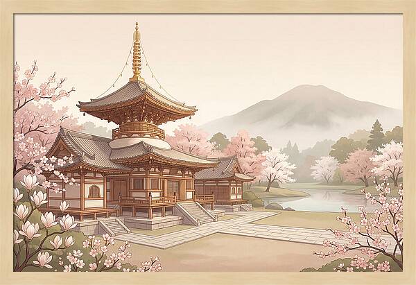 Buddhist Temple Serenity