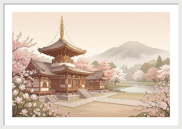 Buddhist Temple Serenity