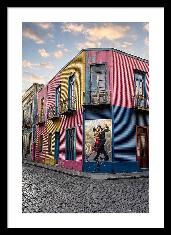 Buenos Aires Colorful Tango Scene