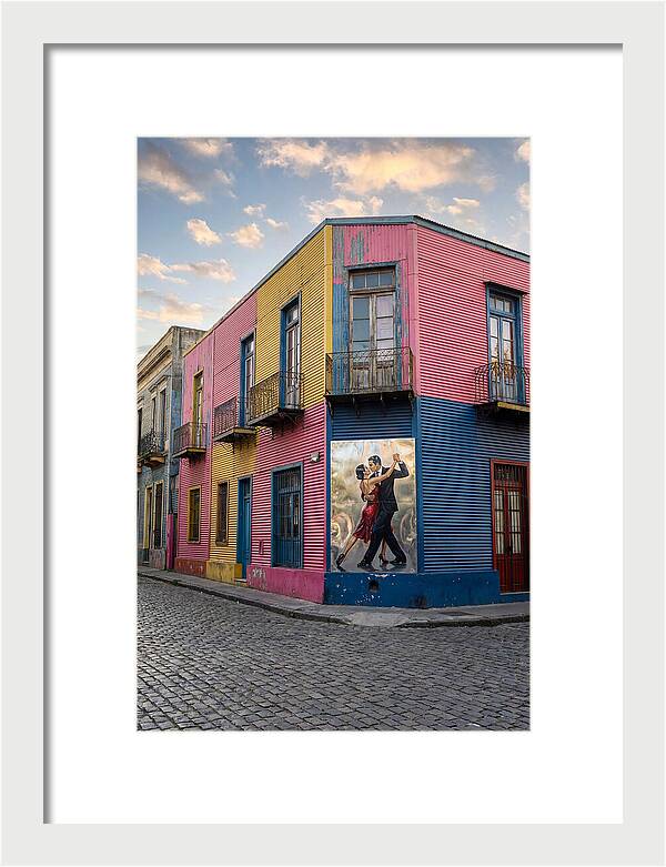 Buenos Aires Colorful Tango Scene