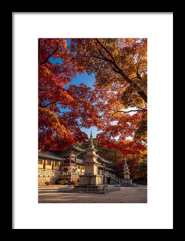 Bulguksa Temple In Autumn Glory