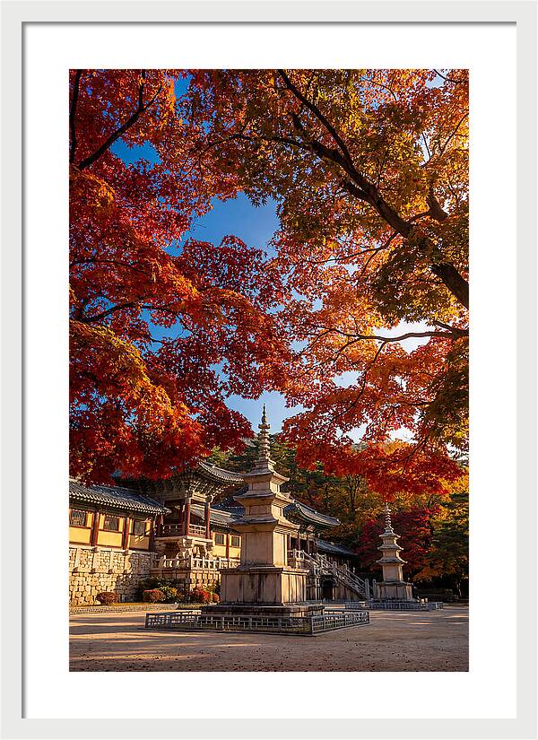 Bulguksa Temple In Autumn Glory