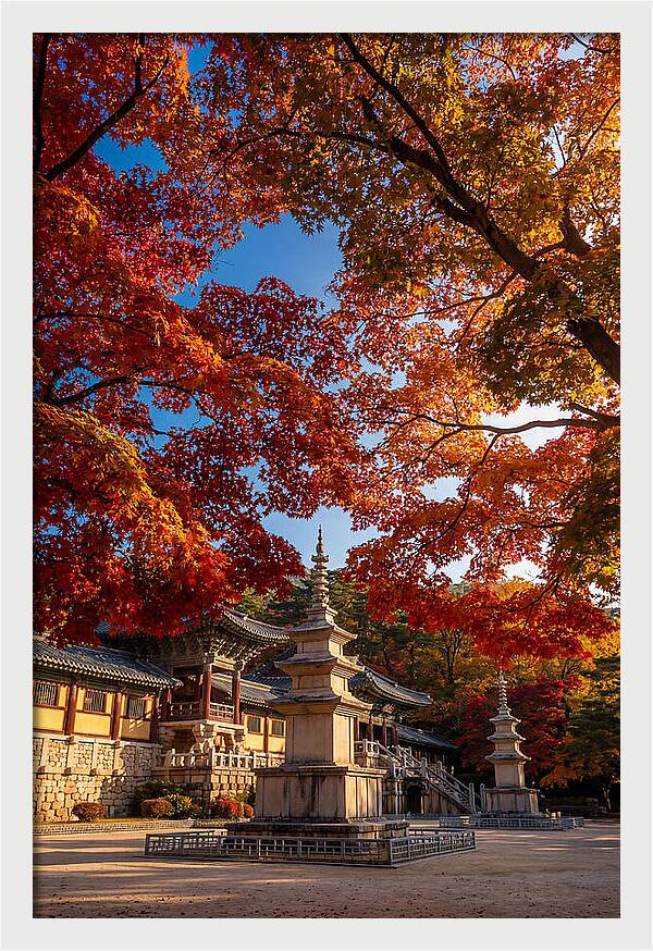 Bulguksa Temple In Autumn Glory