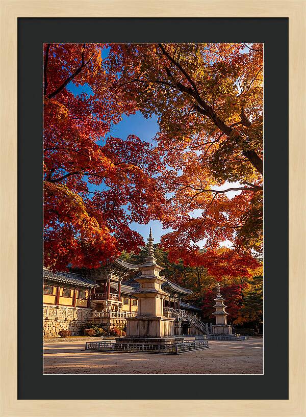 Bulguksa Temple In Autumn Glory