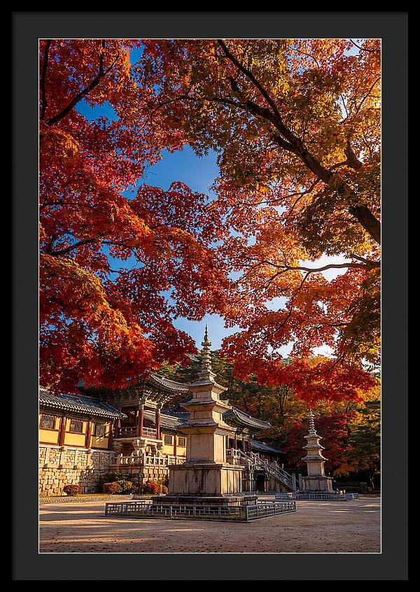 Bulguksa Temple In Autumn Glory