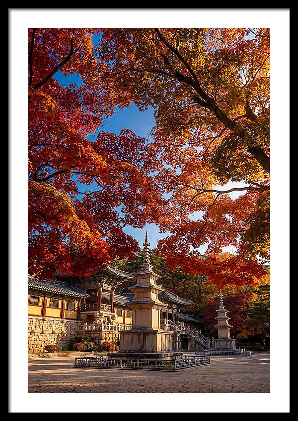 Bulguksa Temple In Autumn Glory
