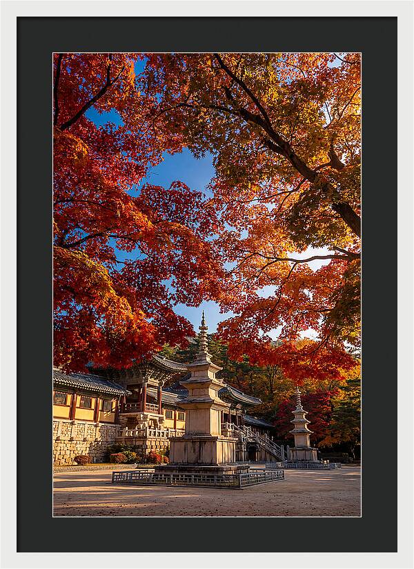Bulguksa Temple In Autumn Glory