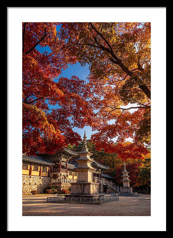 Bulguksa Temple In Autumn Glory