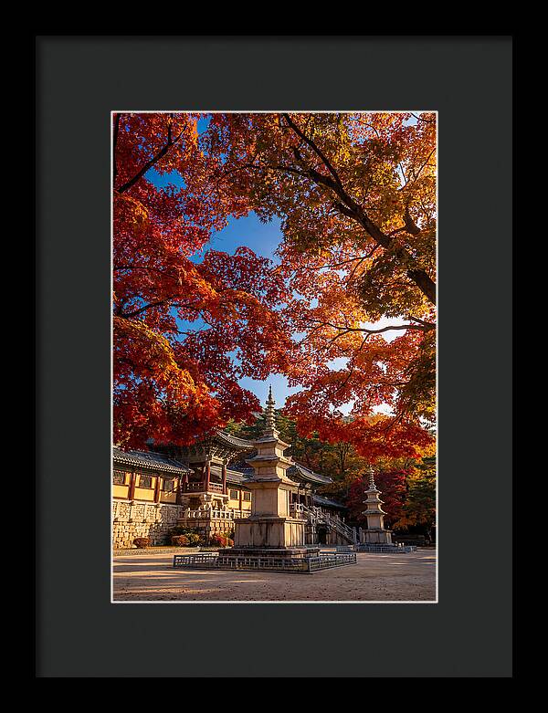 Bulguksa Temple In Autumn Glory