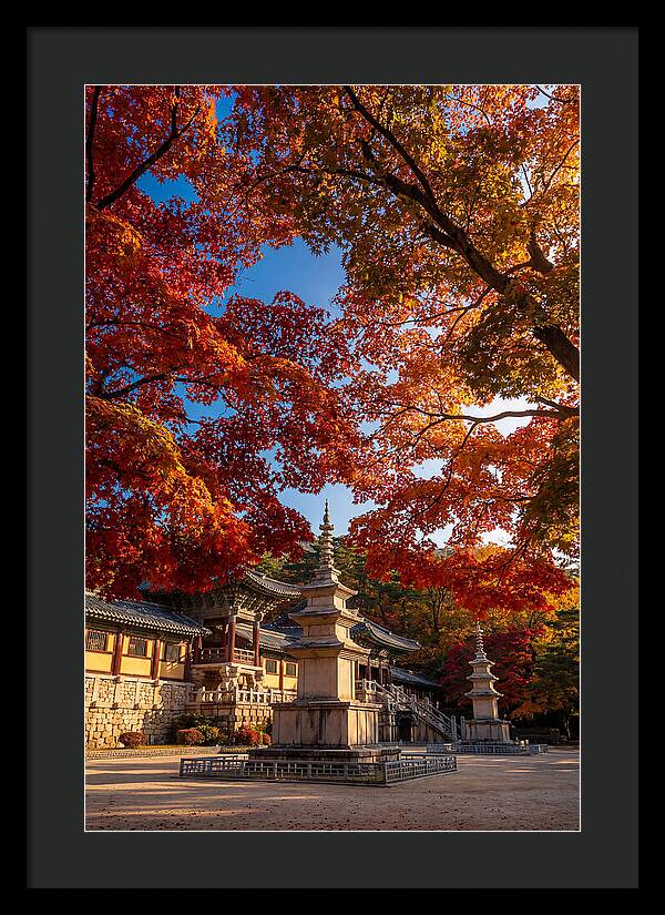 Bulguksa Temple In Autumn Glory