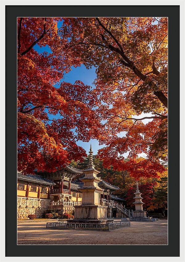 Bulguksa Temple In Autumn Glory