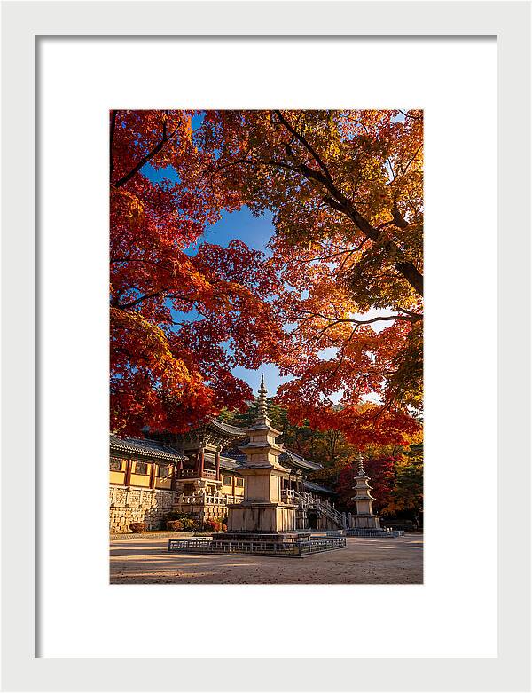 Bulguksa Temple In Autumn Glory
