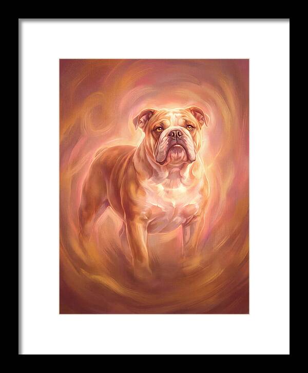 Bulldog In Glow