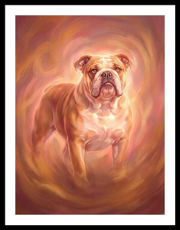 Bulldog In Glow