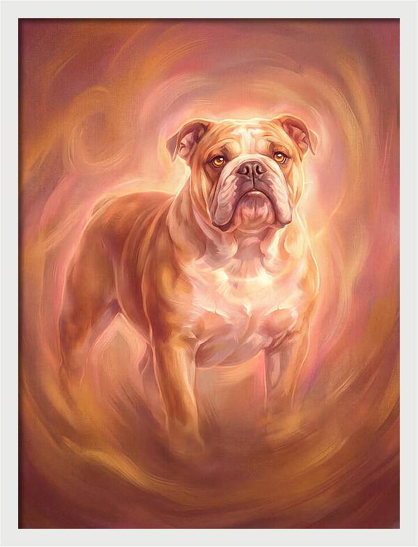 Bulldog In Glow