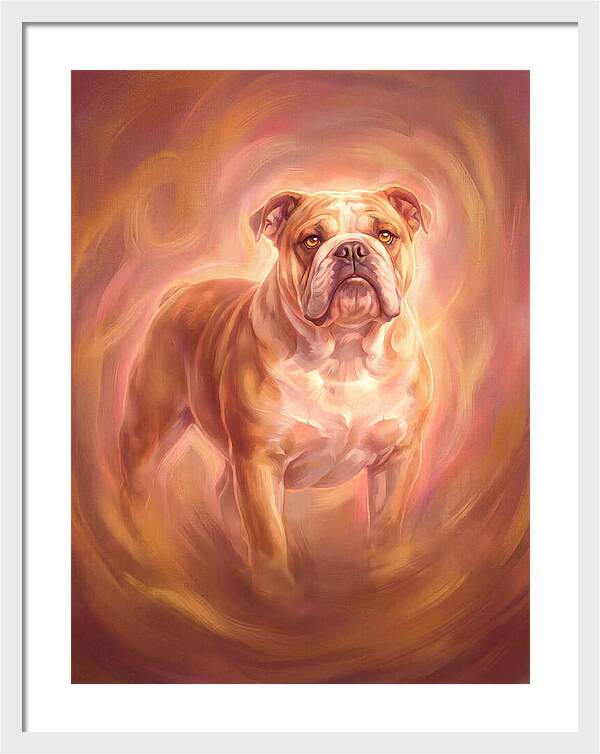Bulldog In Glow