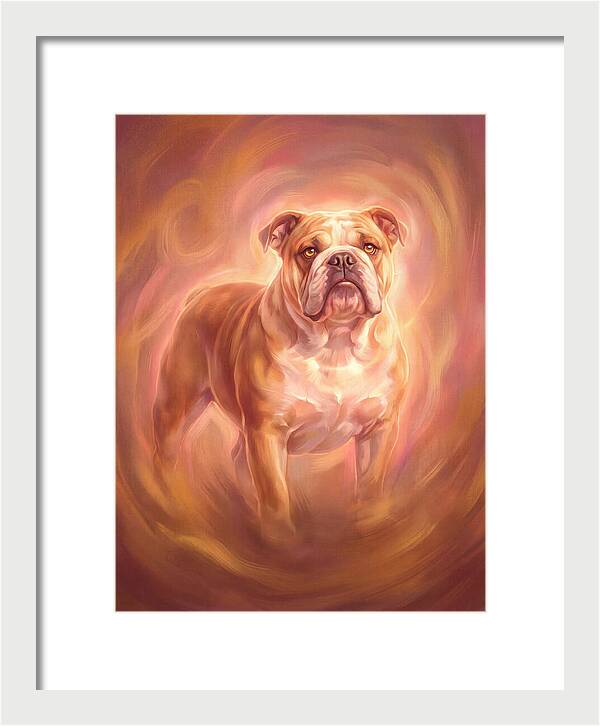 Bulldog In Glow